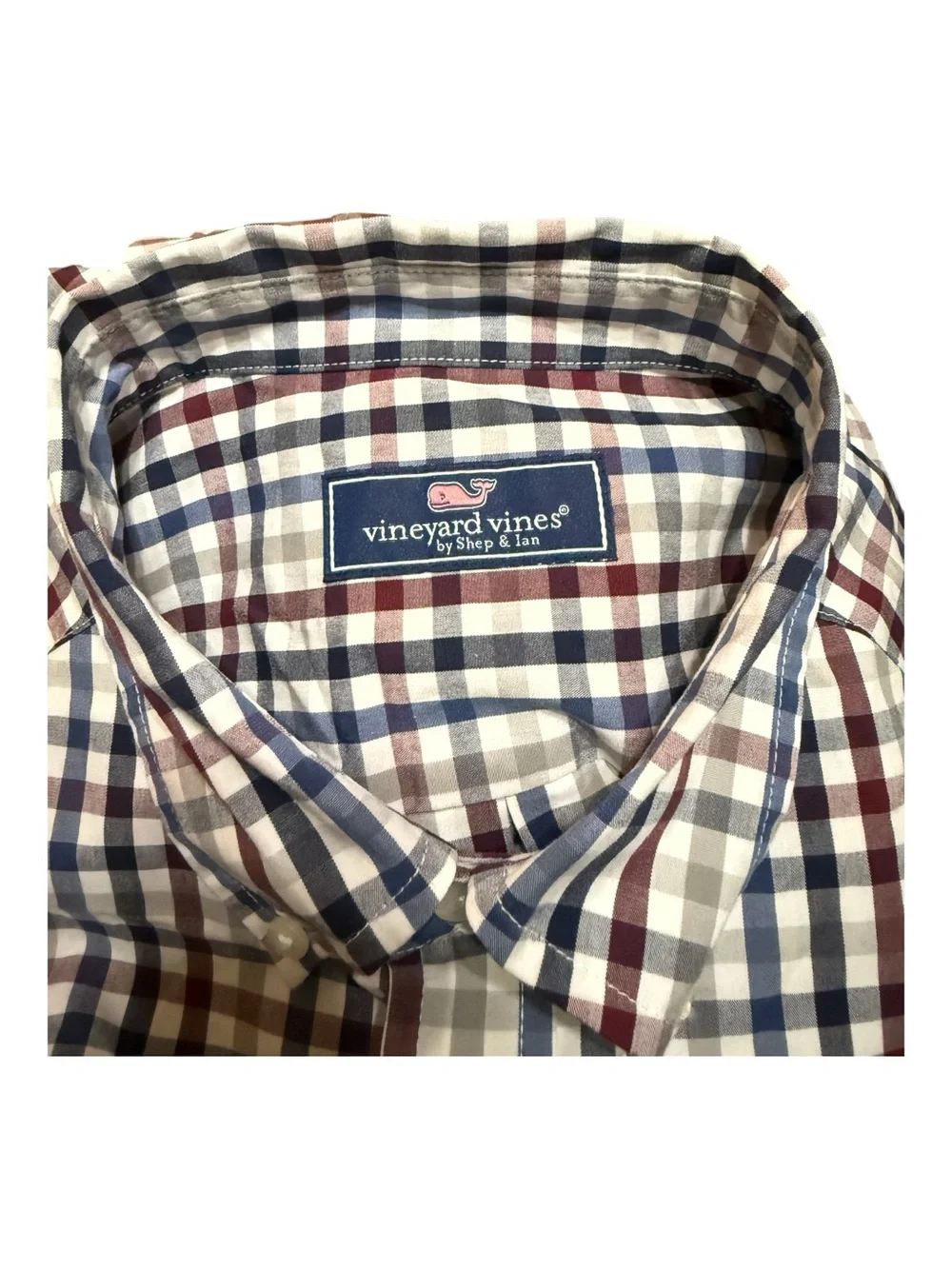 Vineyard Vines Men’s Plaid Stretch Button Down Shirt Size M NWT